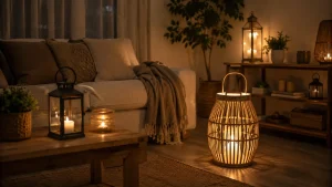Lire la suite à propos de l’article Comment utiliser des lanternes pour instaurer une ambiance apaisante et sereine chez soi
