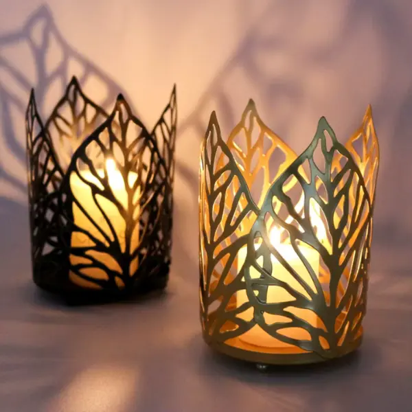 Lanterne feuillage enchanté et sa lumière