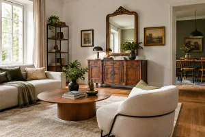 Lire la suite à propos de l’article Mélanger décoration moderne et traditionnelle : harmoniser styles pour un intérieur unique